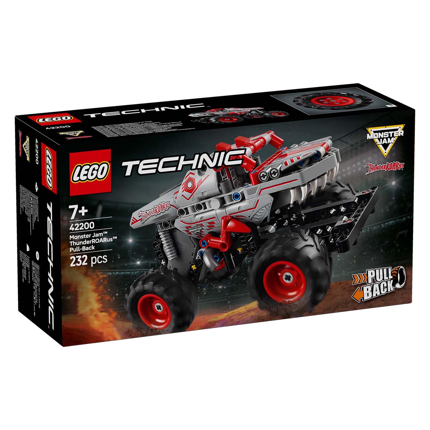 Конструктор LEGO Technic монстр-трак ThunderROARus 232 дет. - фото 5