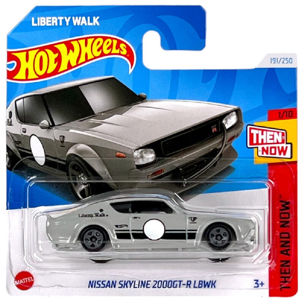 Автомобиль Hot Wheels Nissan Skyline 2000GT-R LBWK 1:64 62227 - фото 1