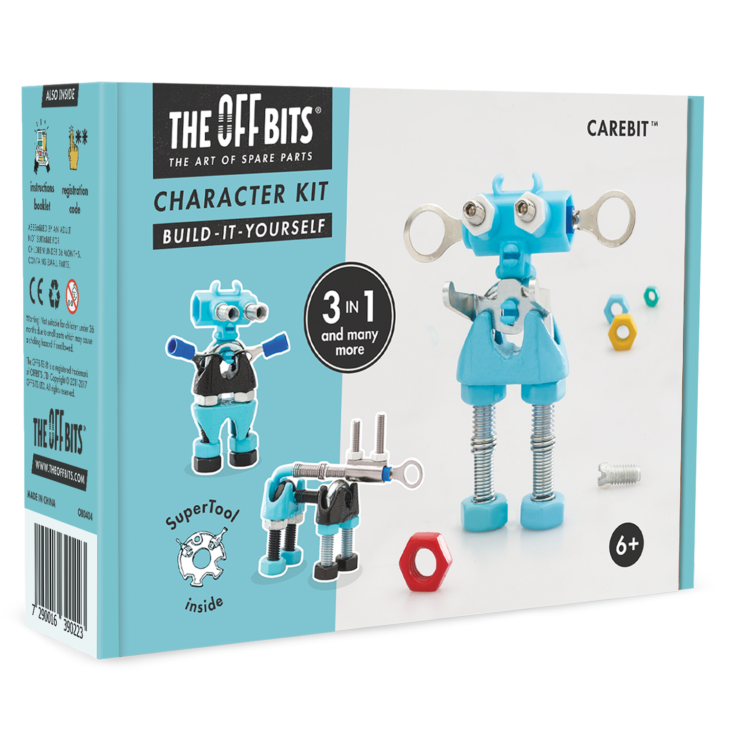 Конструктор TheOffbits Carebit металлический - фото 1