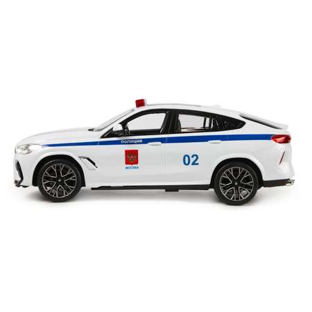 Машина Rastar РУ 1:14 BMW X6 Police Белая 99200P