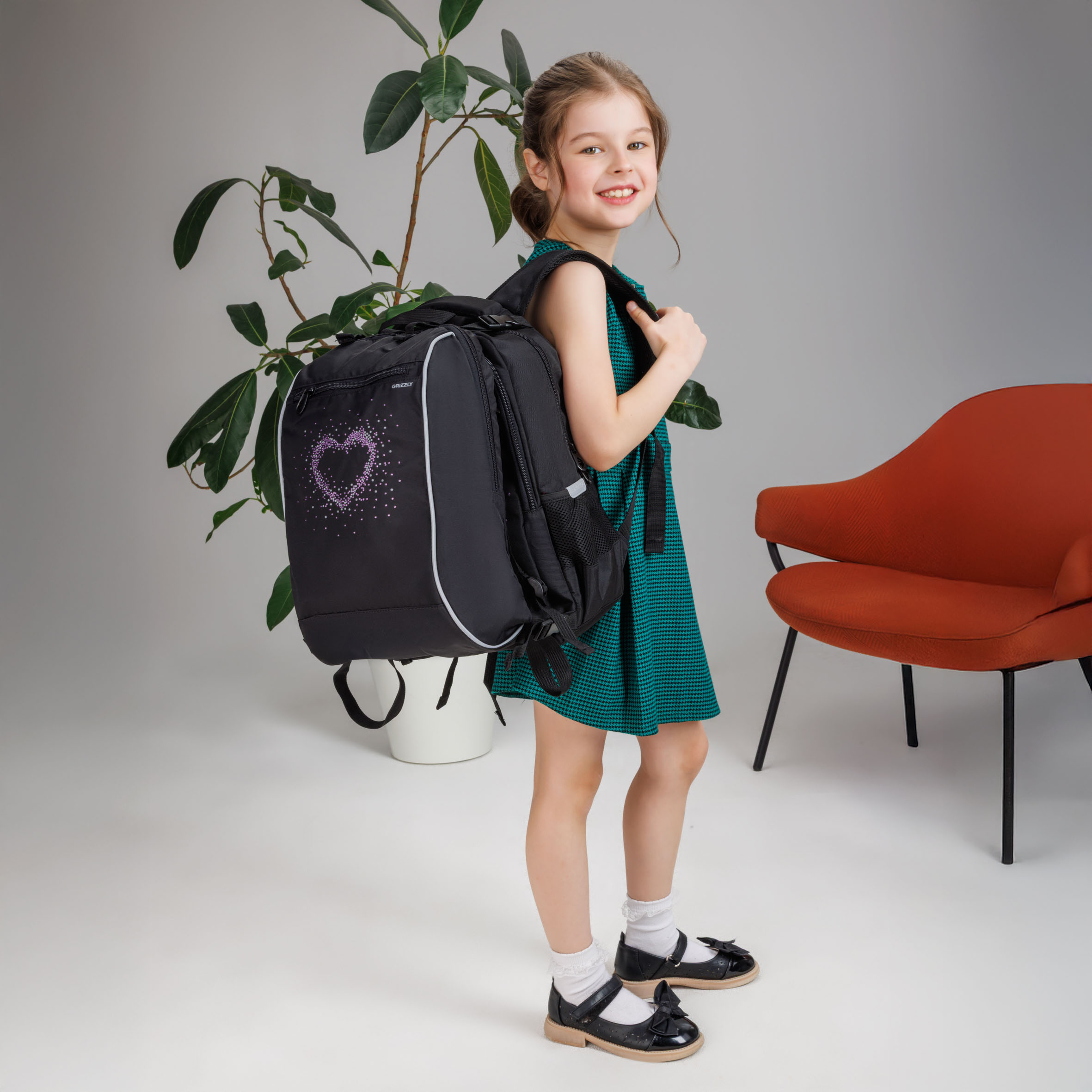 Рюкзак Grizzly для девочки - фото 12