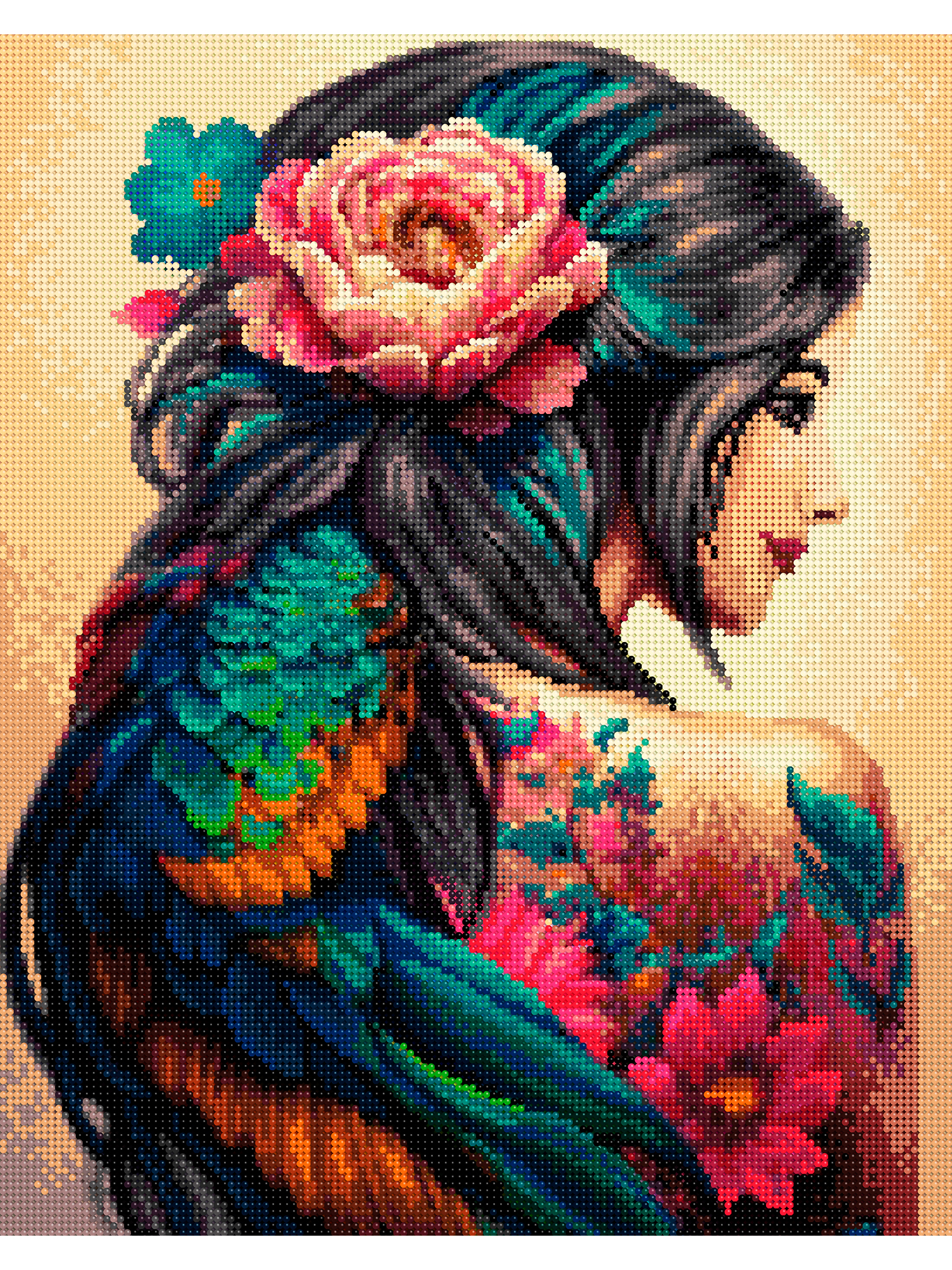 Алмазная мозаика Art on Canvas Женская красота в ассортименте - фото 2