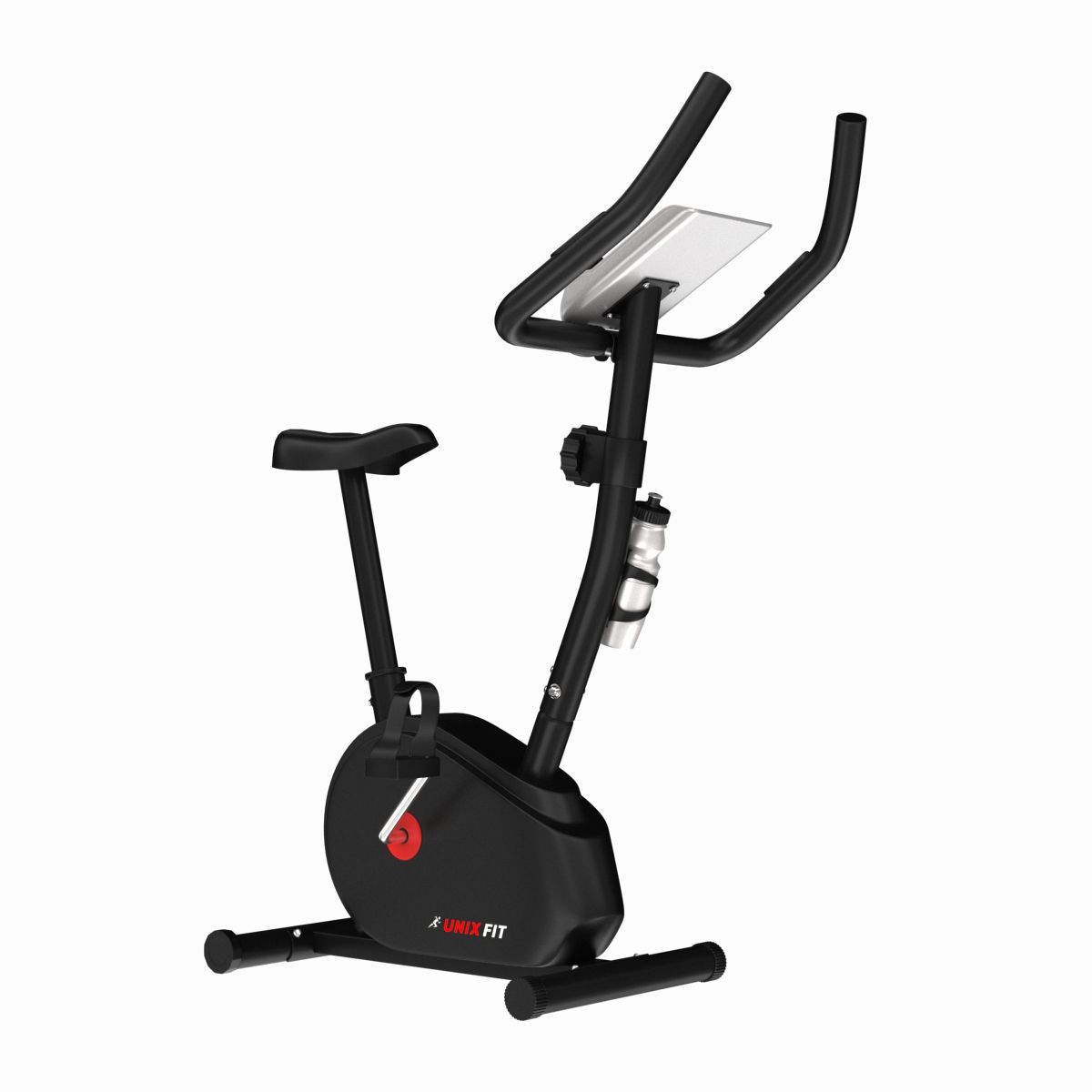 Велотренажер UNIX Fit вертикальный до 100 кг маховик 5 кг 8 уровней нагрузки - фото 3