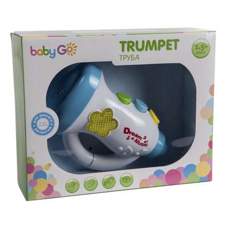 Игрушка музыкальная BabyGo труба