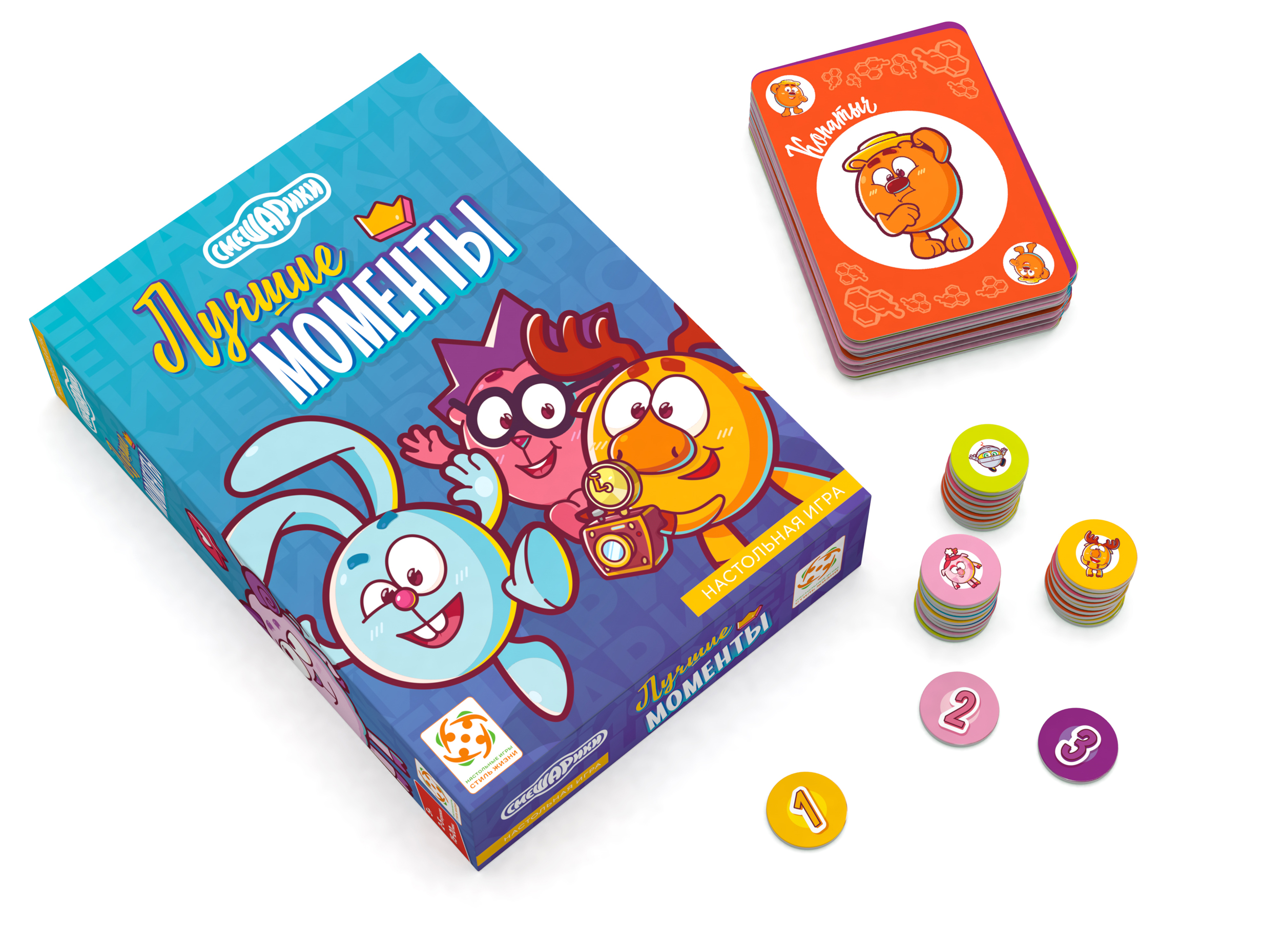 Настольная игра Стиль жизни Смешарики Луч Мо - фото 2