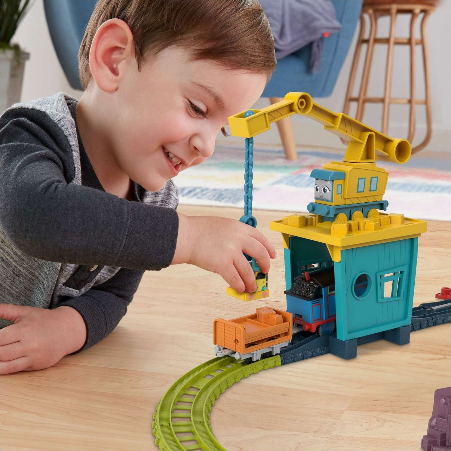 Развивающая железная дорога Thomas and Friends HDY58 - фото 15