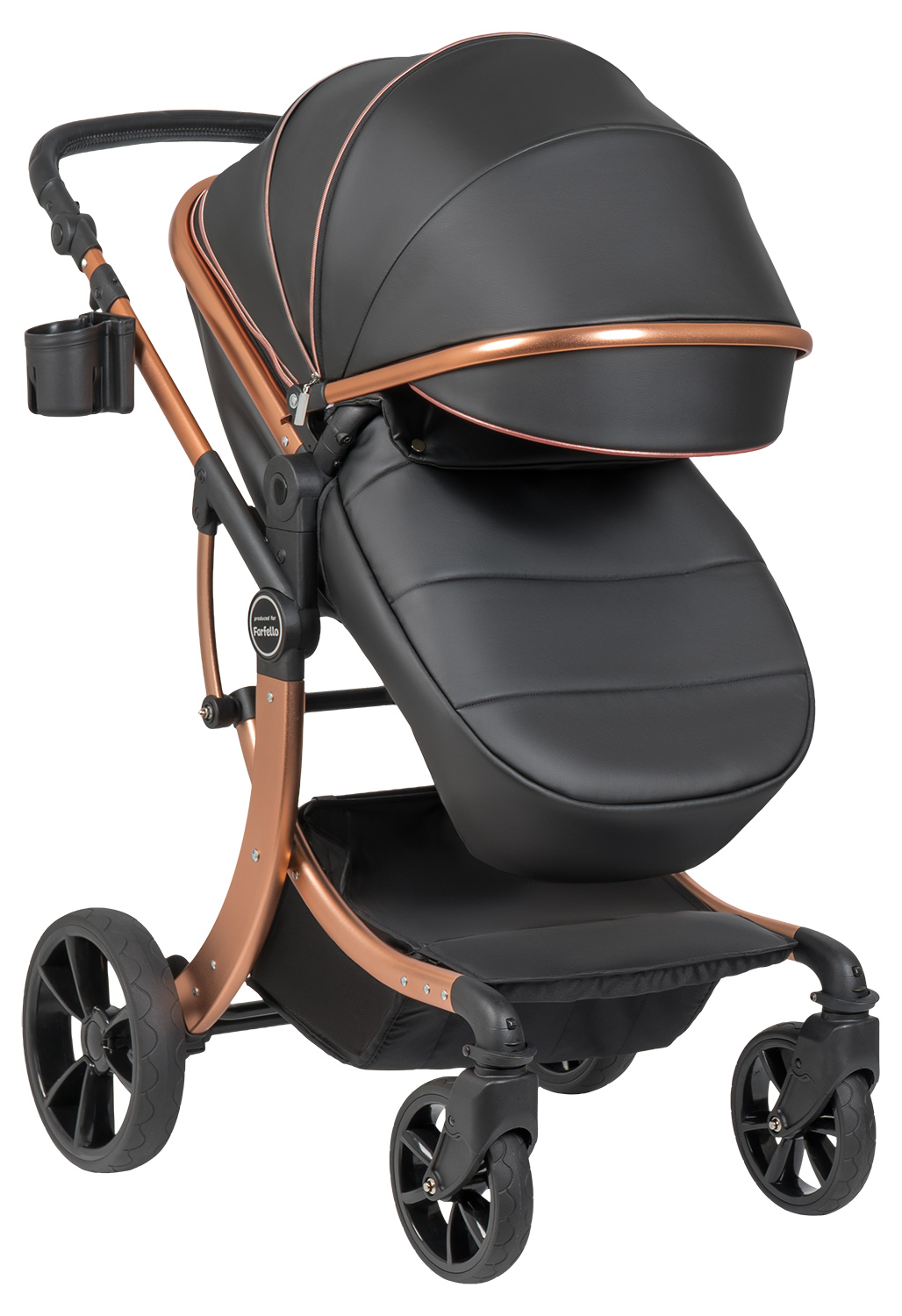 Коляска трансформер Aimile Adventurer черный - фото 15