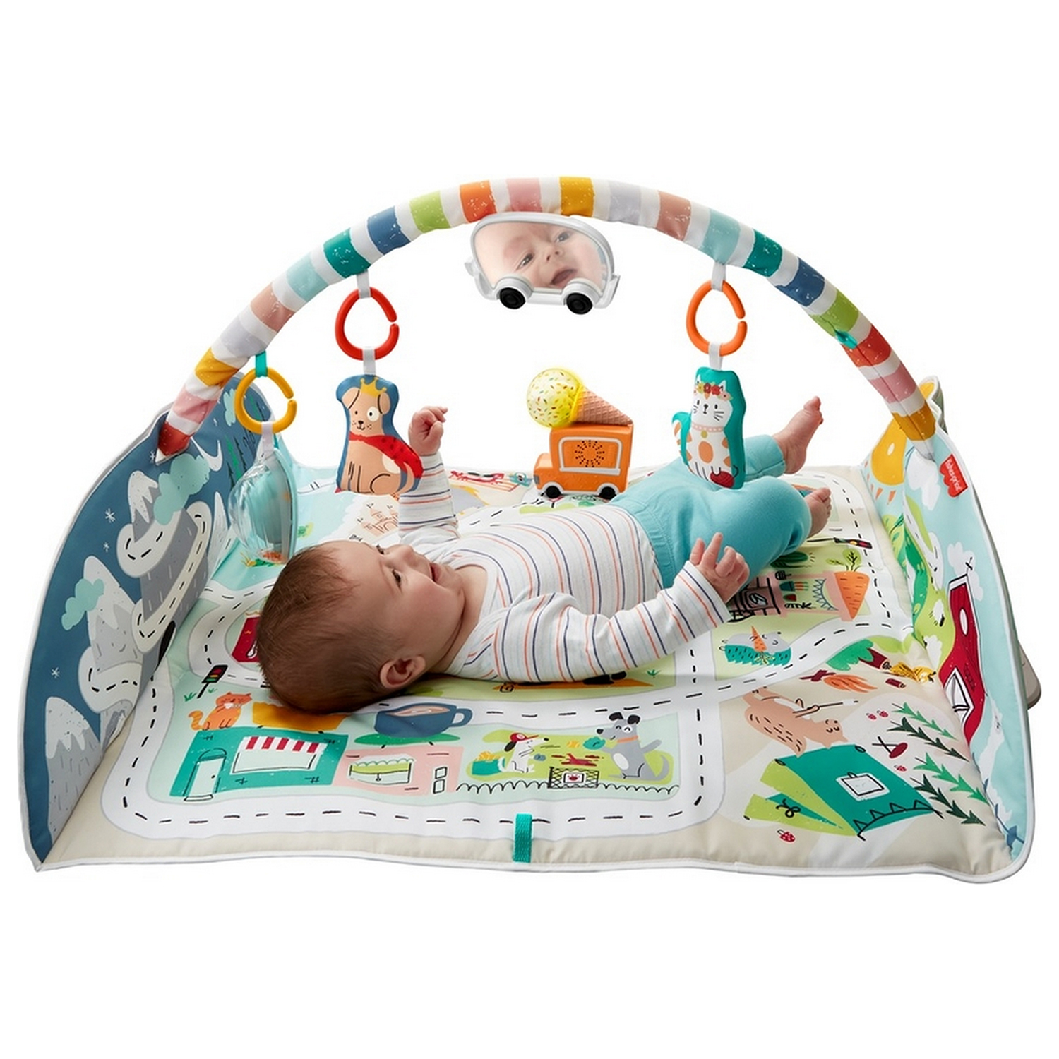 Коврик Fisher Price с дугами Большой - фото 7