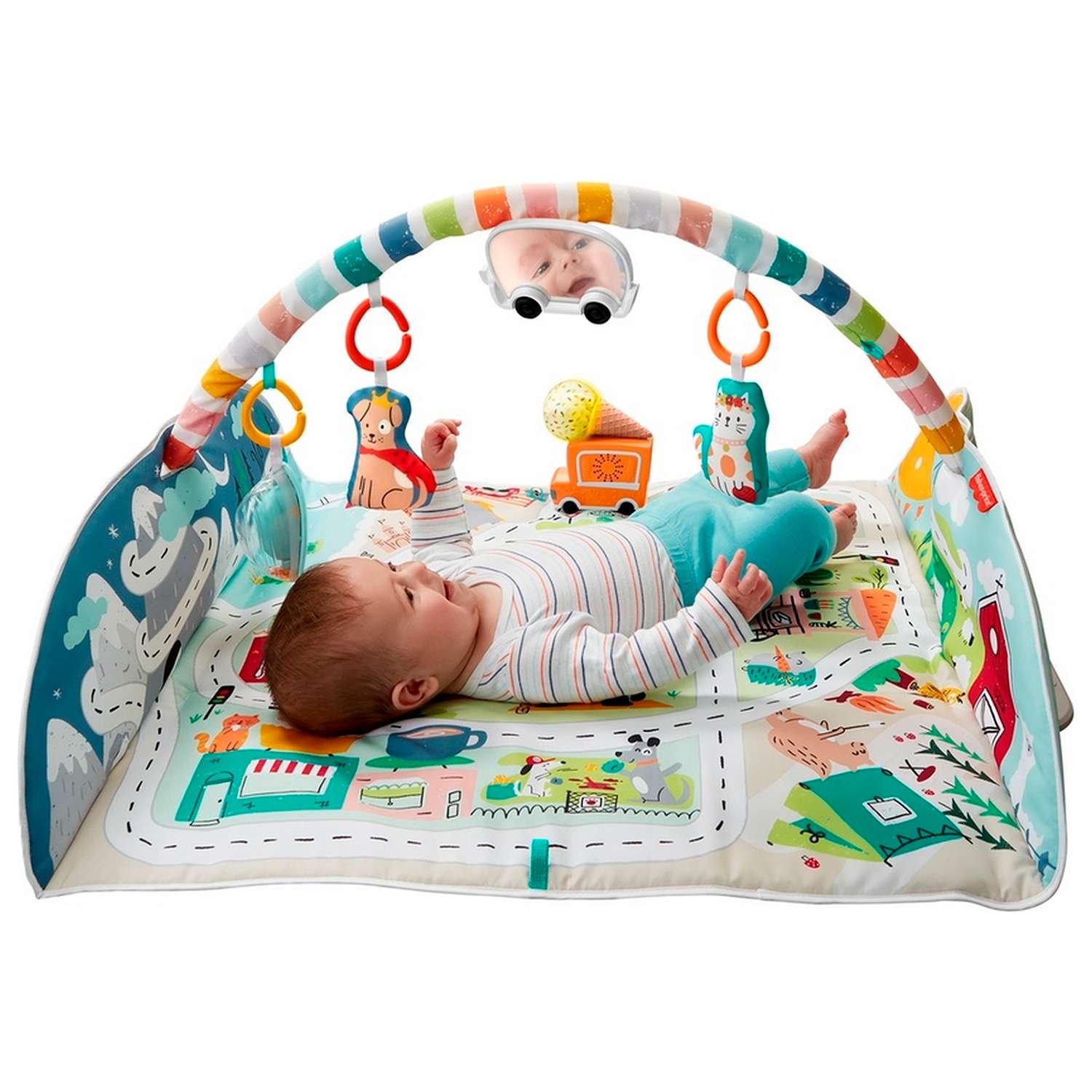 Коврик Fisher Price с дугами Большой - фото 7