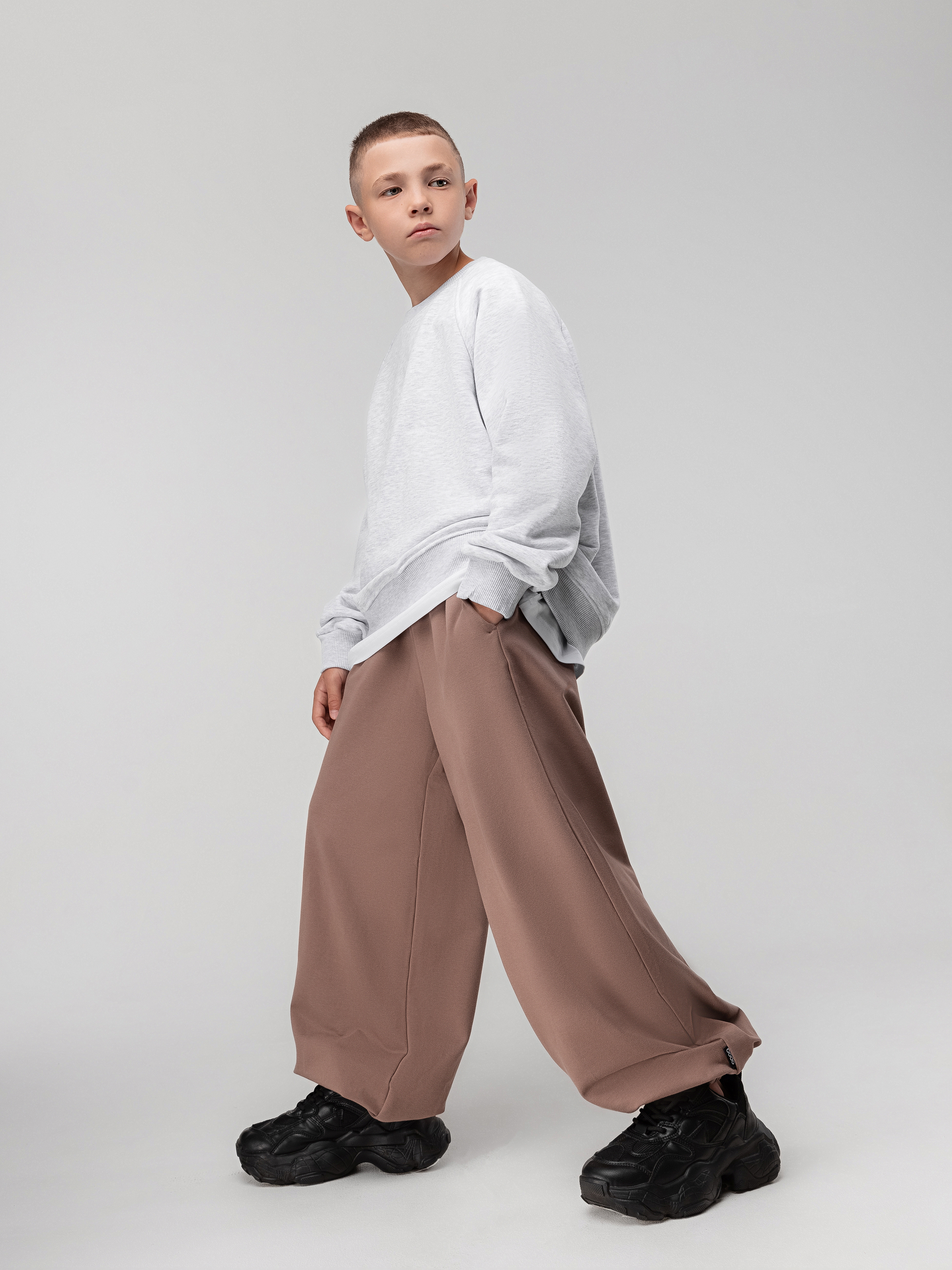 Брюки спортивные Bodo 37-81MU_какао - фото 1