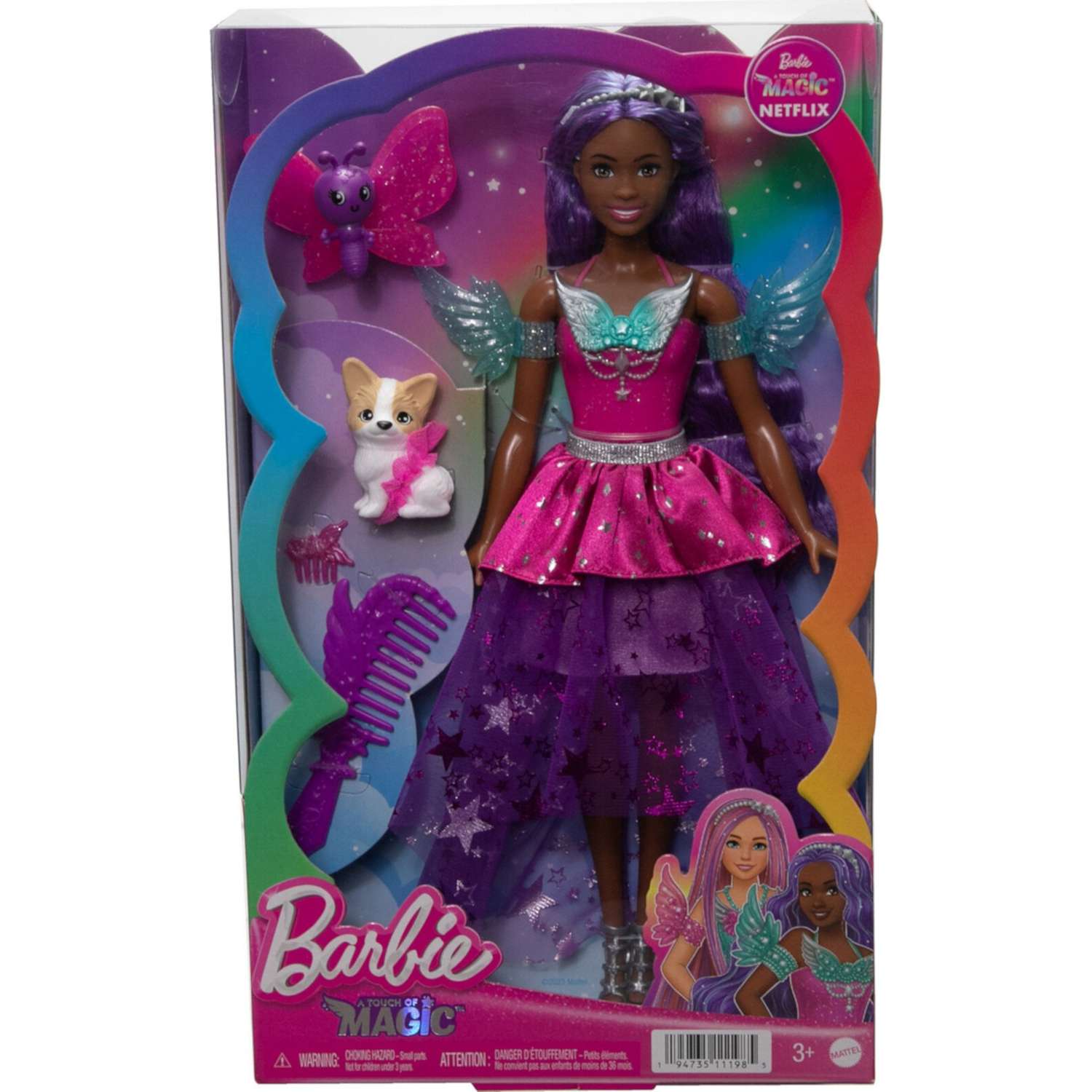 Кукла модельная Barbie A Hidden Magic Бруклин HLC33 - фото 6