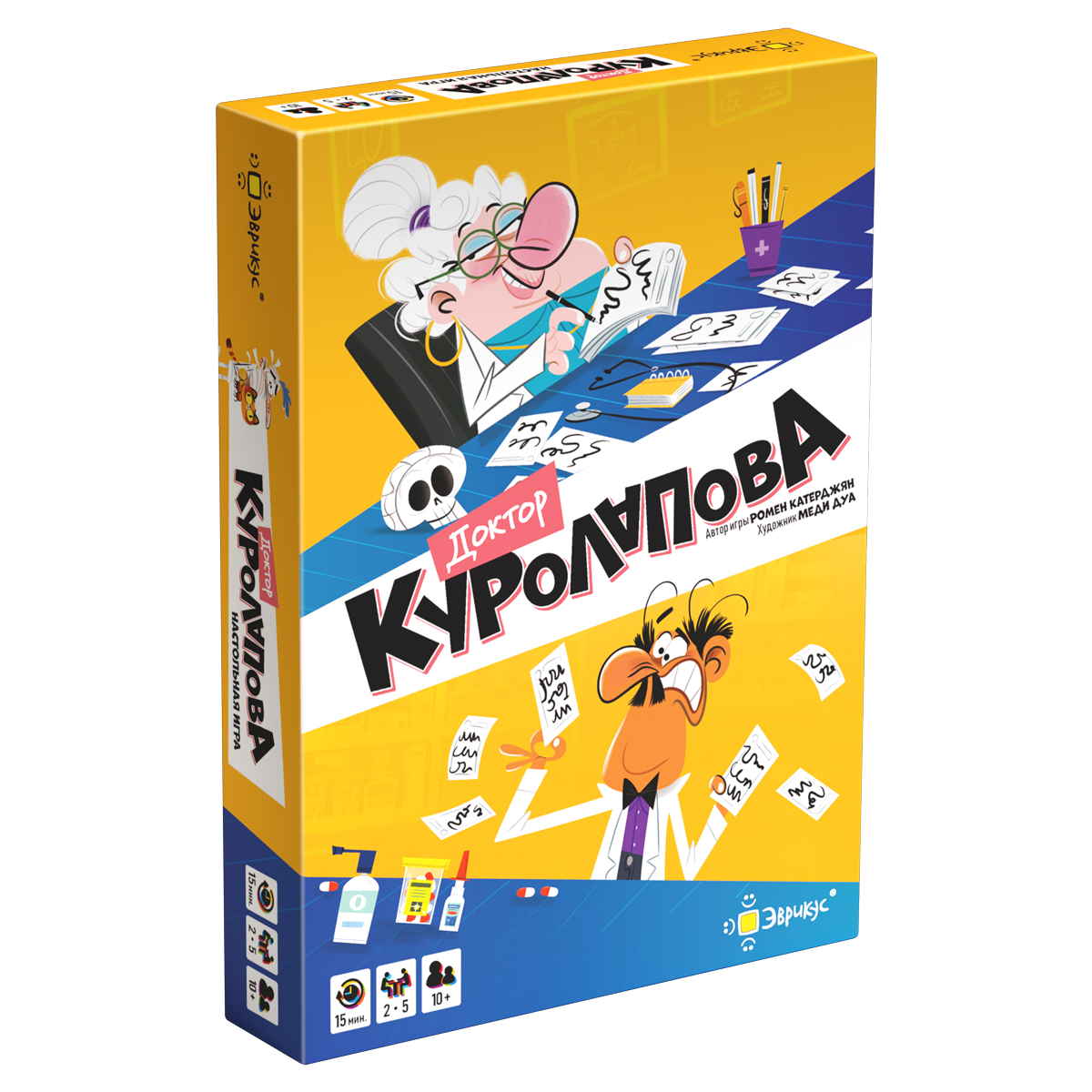 Настольная игра Эврикус Доктор Куролапова - фото 2
