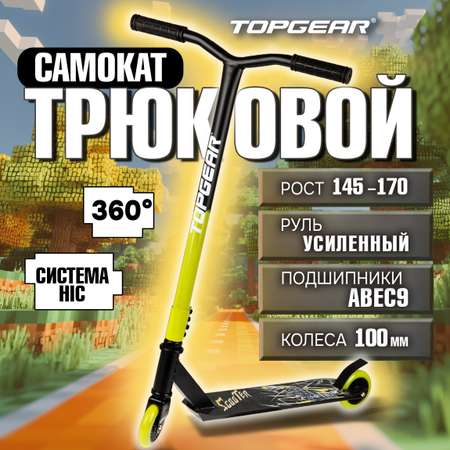 Трюковой самокат TopGear двухколесный