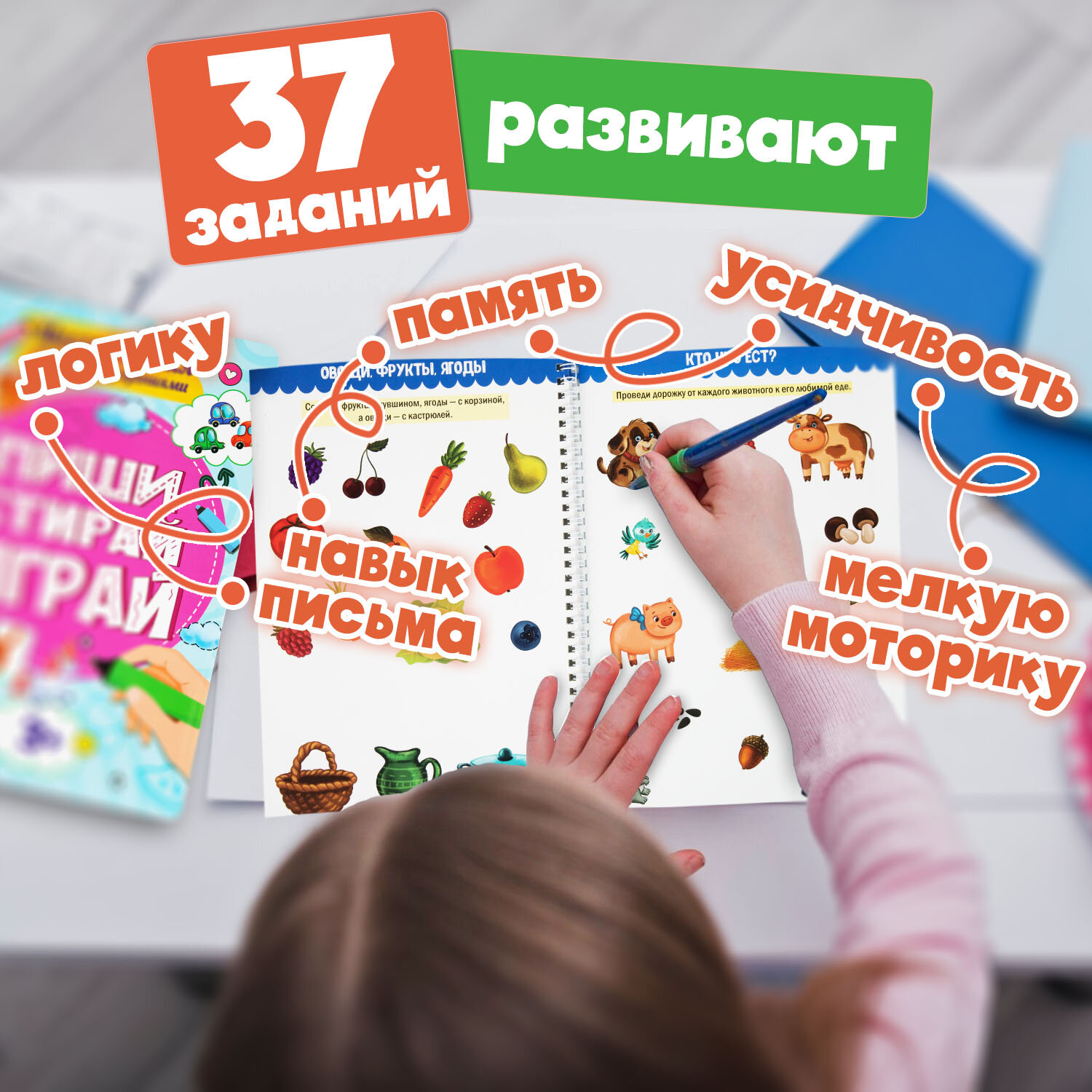 Общая тетрадь Prof-Press клетка - фото 4