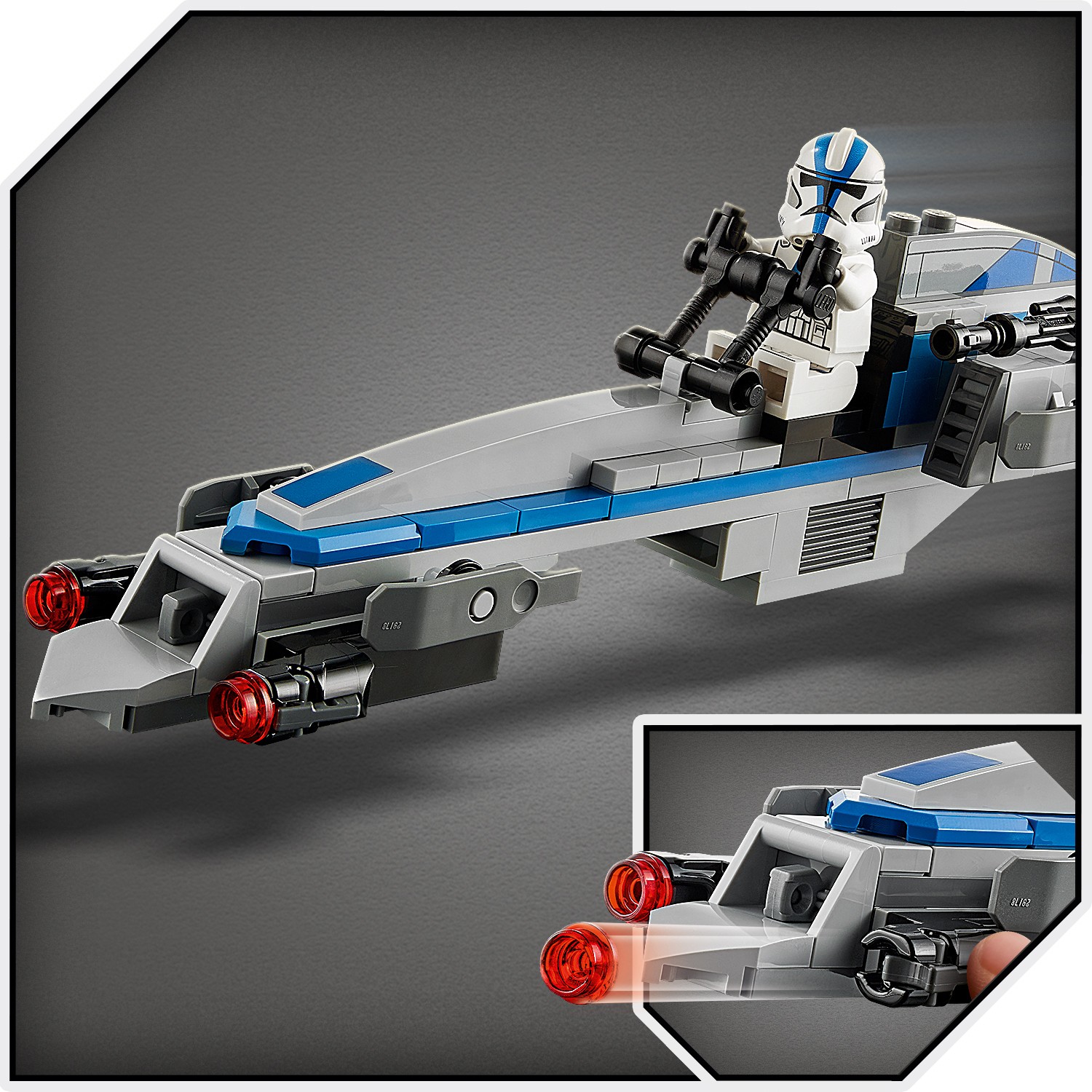 Конструктор LEGO Star Wars Клоны-пехотинцы блочный - фото 8