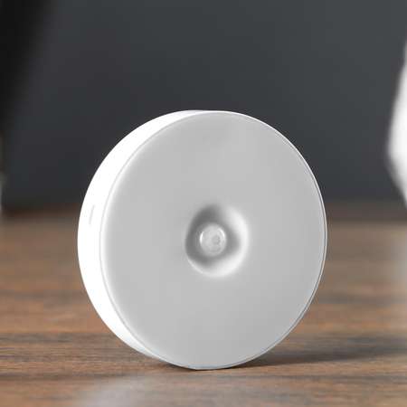 Ночник RISALUX на магните с датчиком движения LED 0.6Вт USB белый