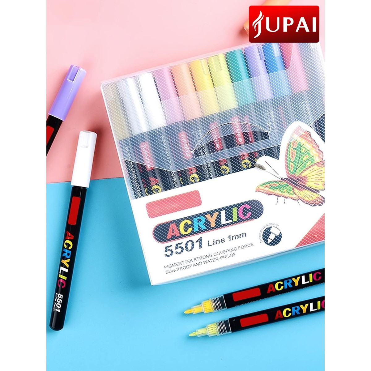 Фломастеры Jupai 12 цв. - фото 19
