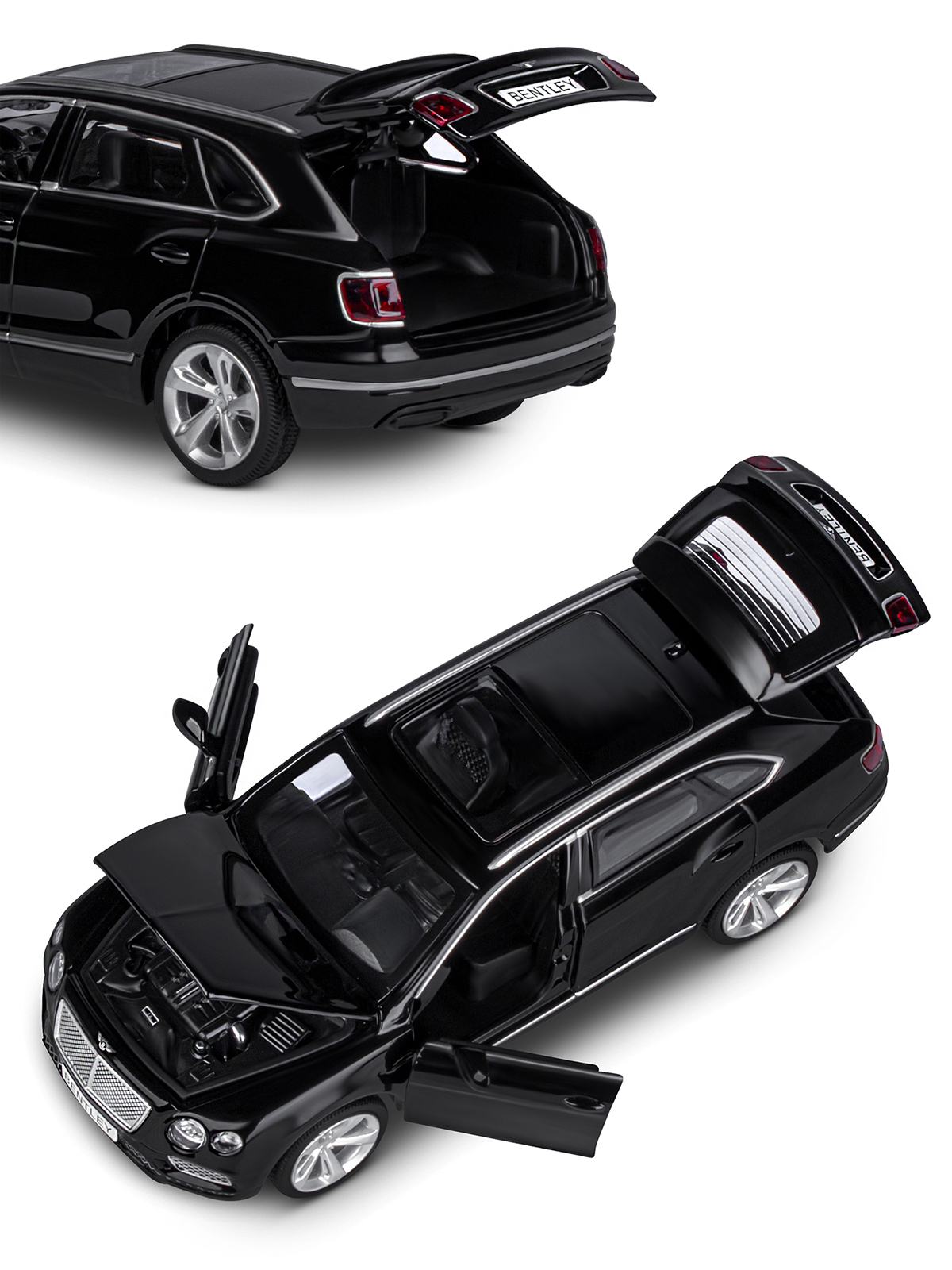 Внедорожник АВТОпанорама Bentley Bentayga 1:34 JB1251300 - фото 10