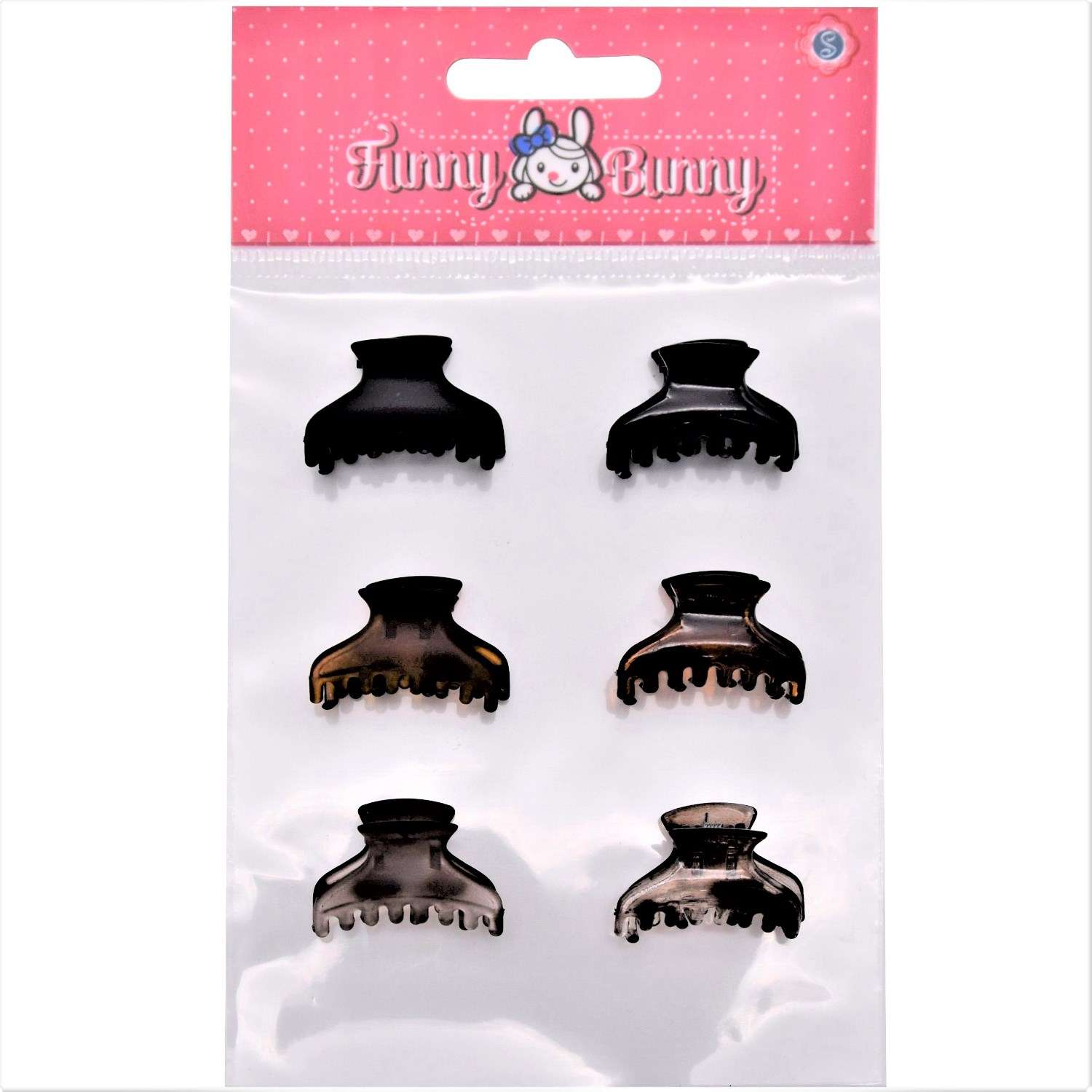 Краб FUNNY BUNNY для волос в ассортименте DCH3-06 - фото 6