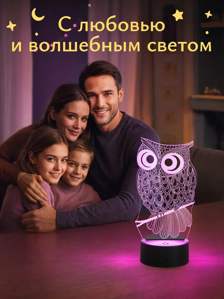Ночник Светофей Сова - фото 10