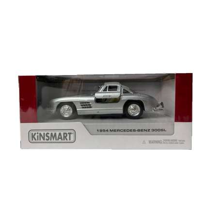 Автомобиль KINSMART Mercedes 300SL 1954 серебристая
