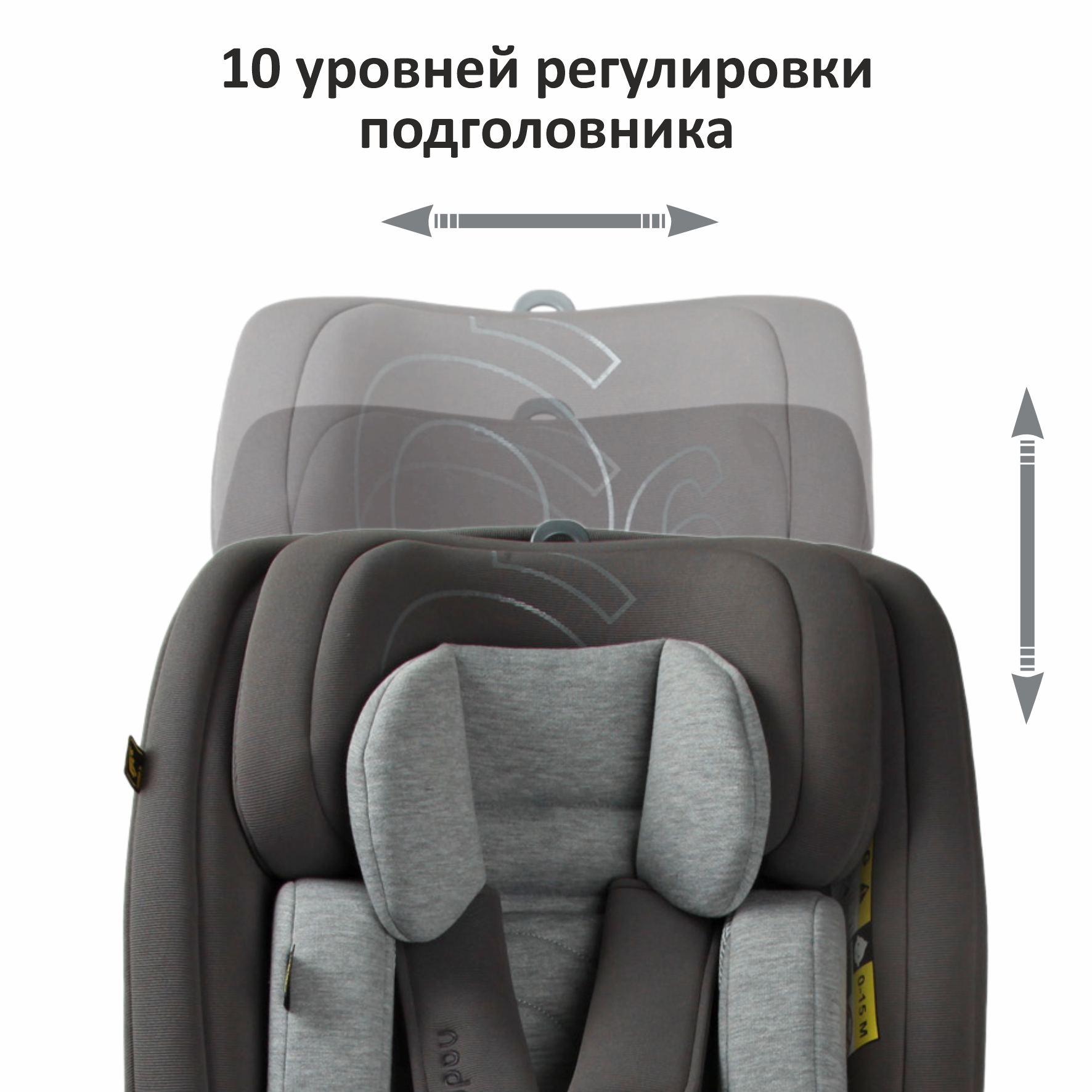 Автокресло nado Coconut ash Isofix 0+/1/2 (0-25 кг) - фото 7