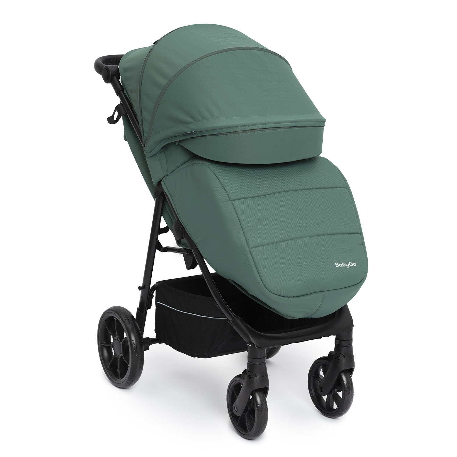 Коляска прогулочная BabyGo Magic New зеленый - фото 10