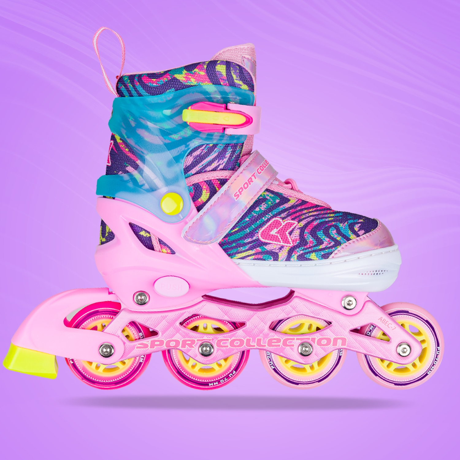Роликовые коньки Sport Collection XS 25-28 - фото 5