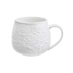 Кружка Elan Gallery 400 мл 12.5х9.5х8.5 см Белые розы