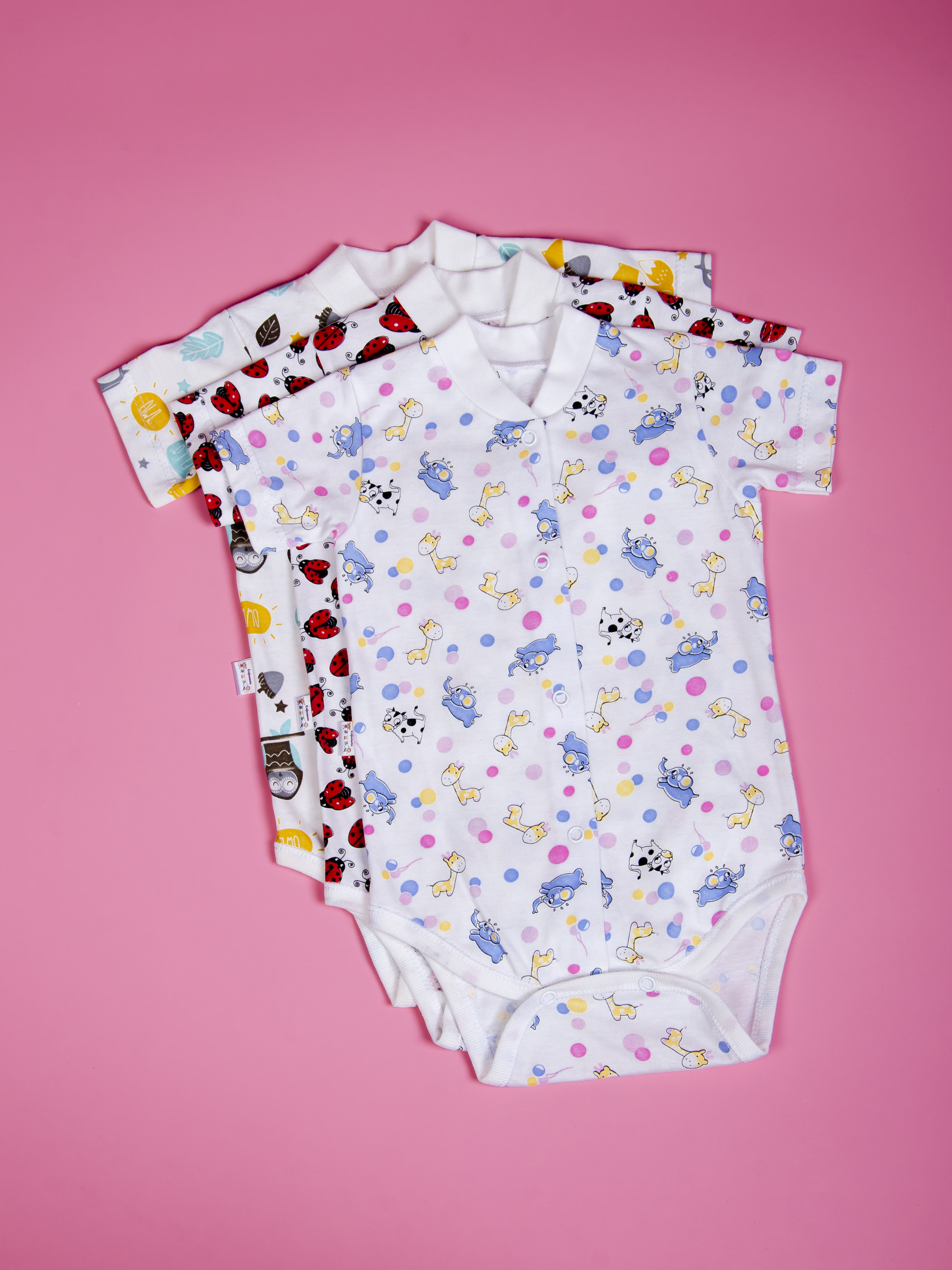 Боди 3 шт Софьюшка Bodi/kr/Sof-02/0612 - фото 4