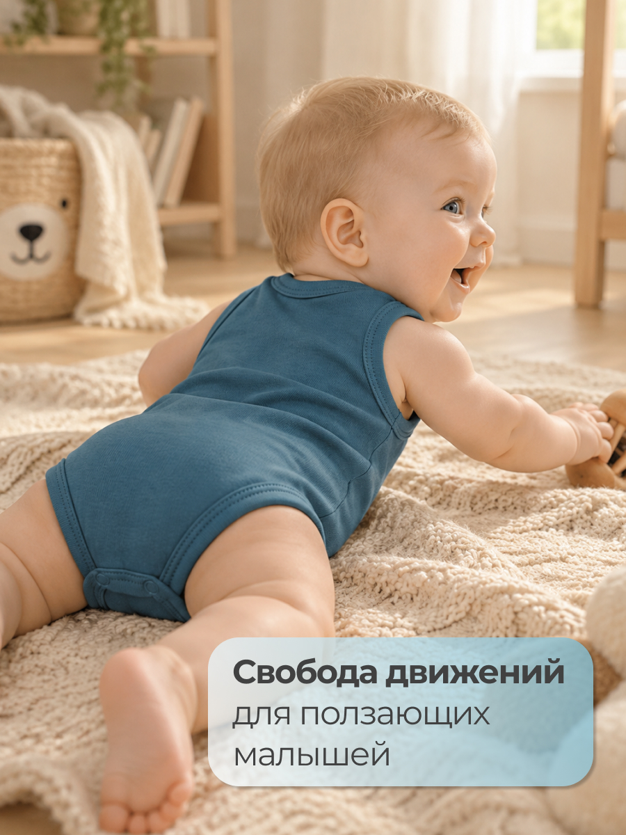 Боди-майка 2 шт Эскимо 63-785 - фото 5