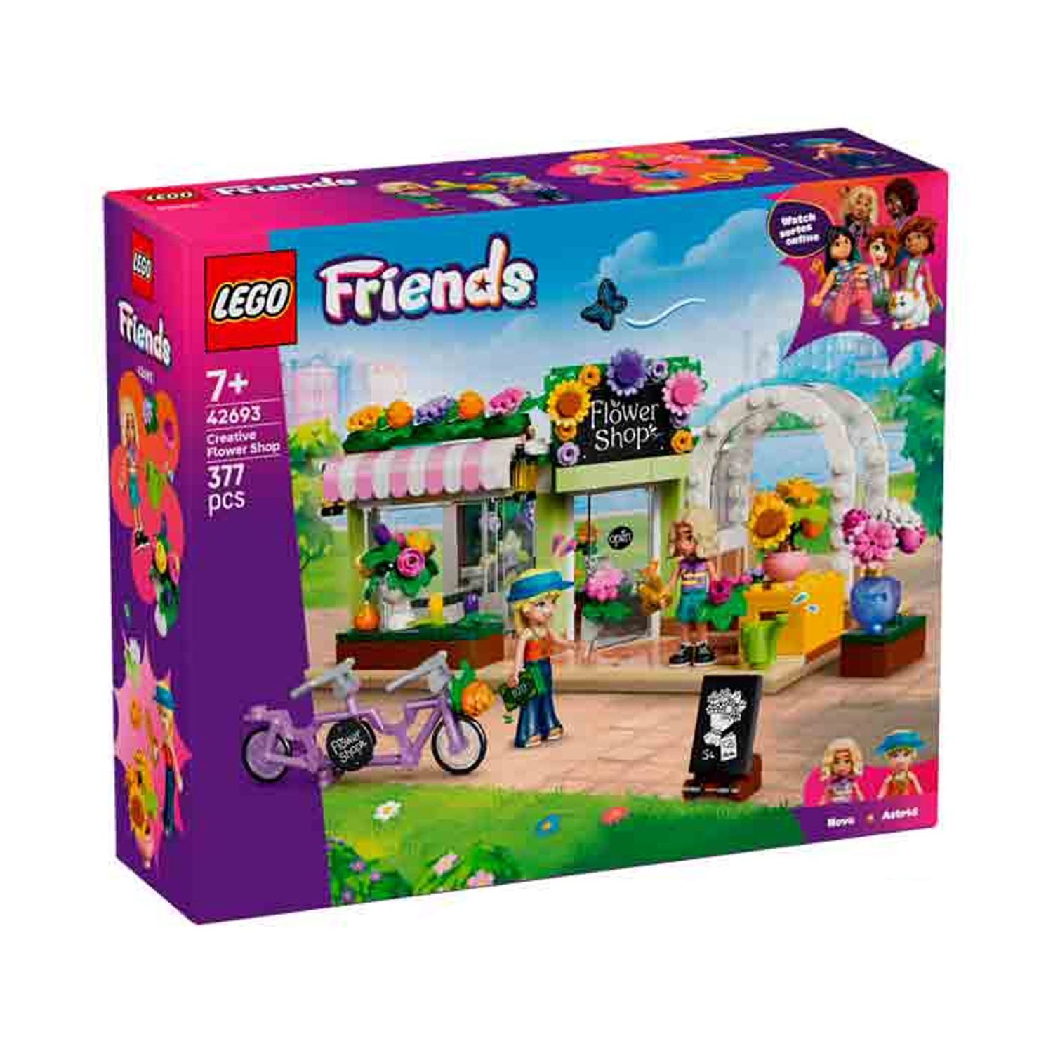 Конструктор LEGO Friends Цветочный магазин 377 дет. - фото 11