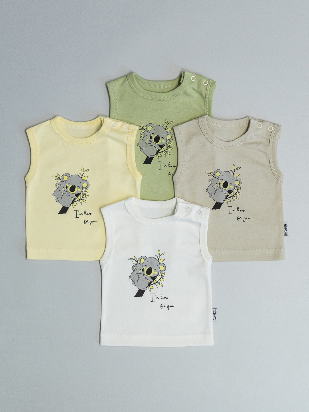 Футболка Amelli КЛ.150.001.0.365.005беж - фото 3