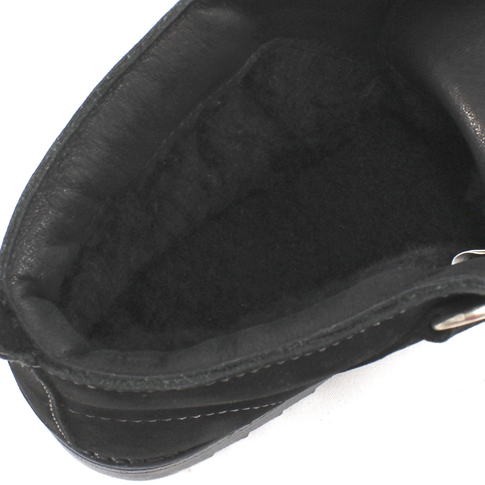 Ботинки Europen П-02-СВ EUROPEN Ботинки для мальчика,черный нубук - фото 4