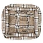 Лежак для собак Happy Puppy Бейкер стрит 50*50 Бежевый