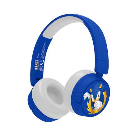 Наушники беспроводные OTL Technologies детские Sonic the Hedgehog синие