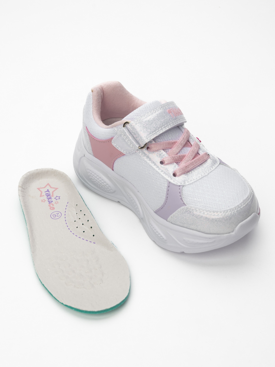 Кроссовки TikkaGo 1D10_41205_white-pink - фото 8