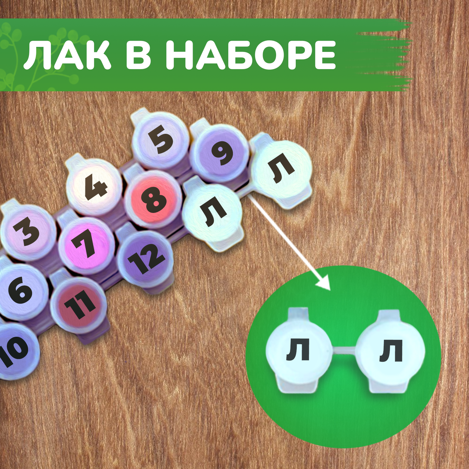 Набор для творчества LORI(колорит) роспись красками - фото 7