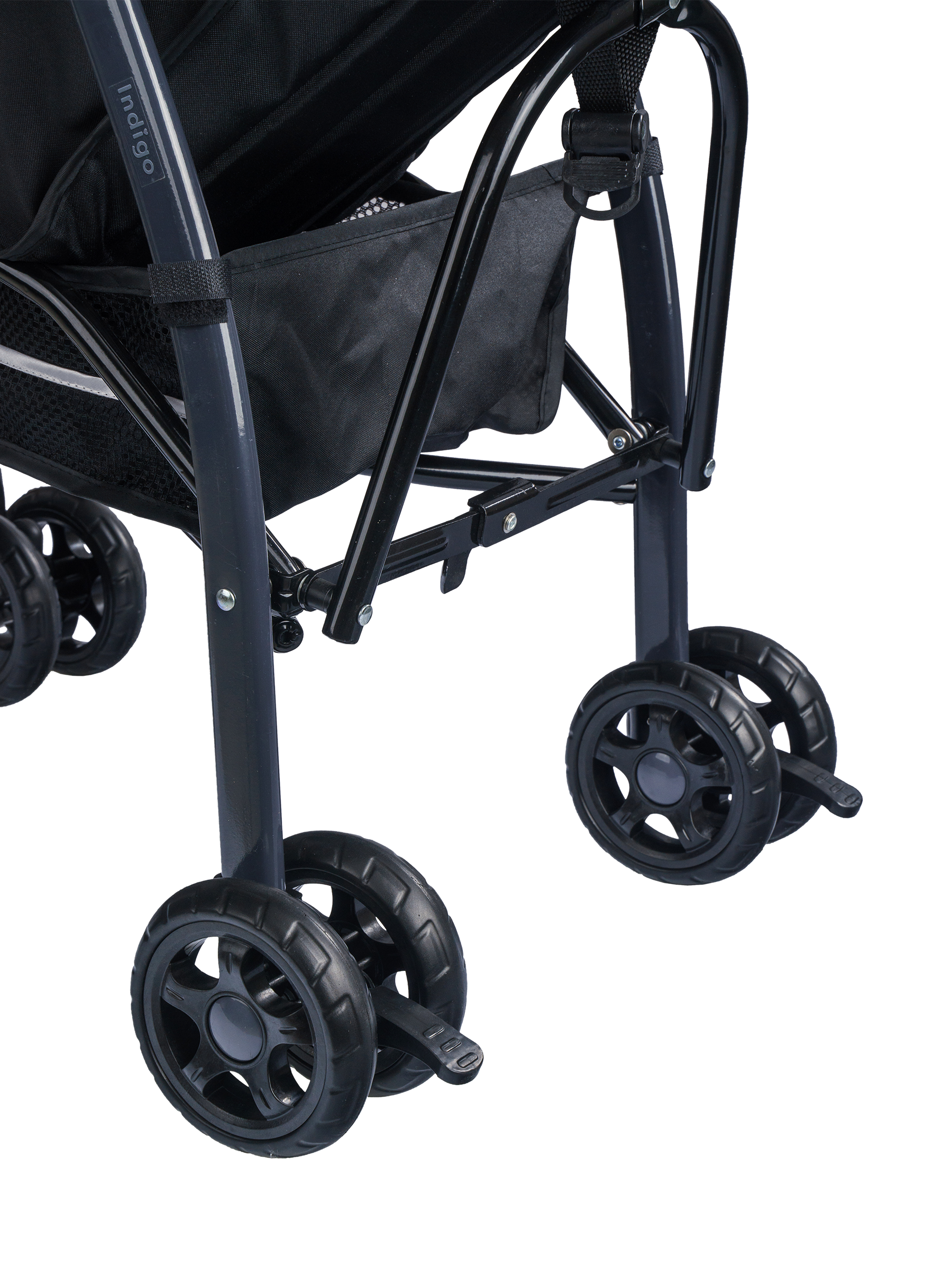 Коляска прогулочная Indigo Bono графит - фото 15