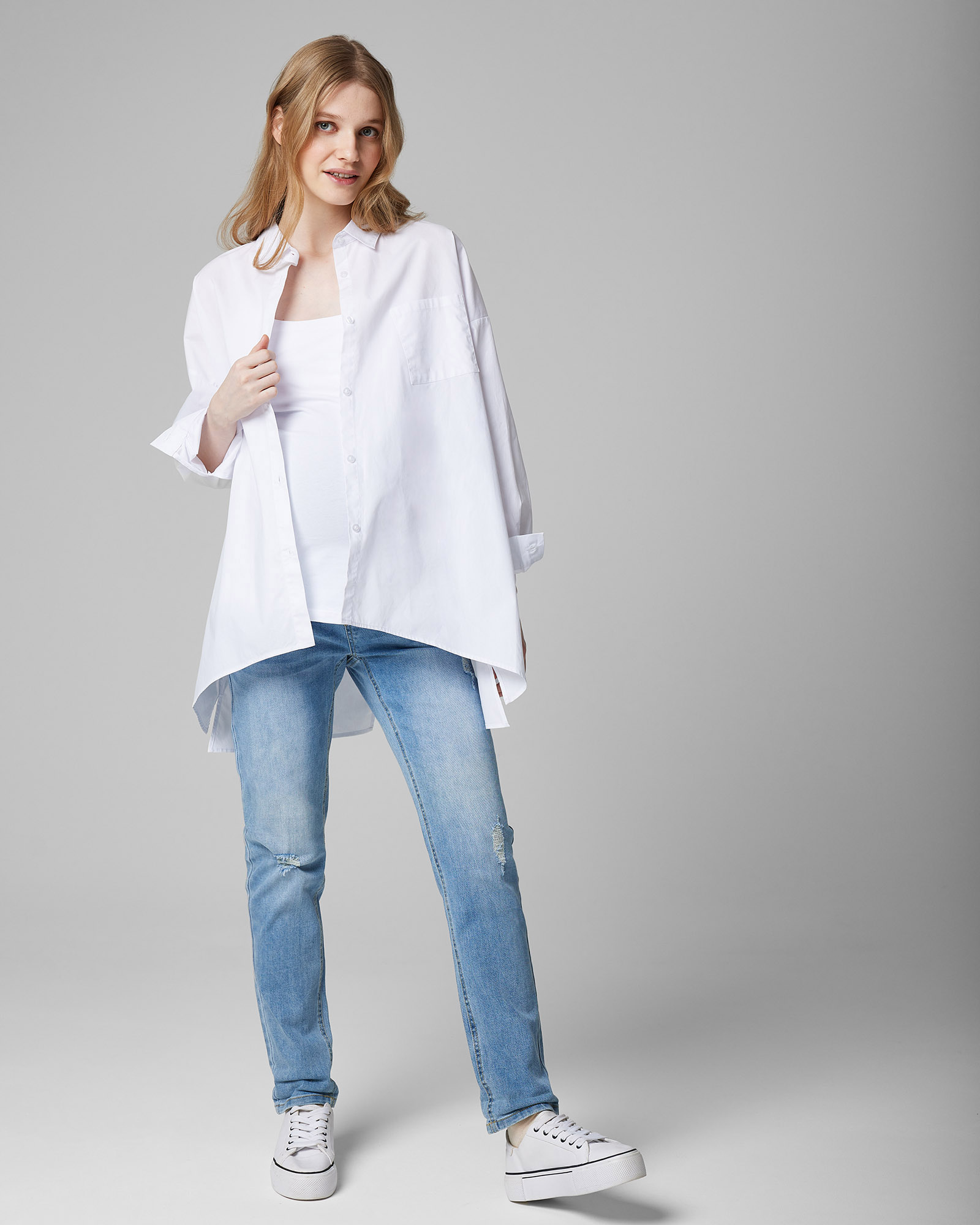 Джинсы Futurino Mama S24FM4-29-mat-55 - фото 1