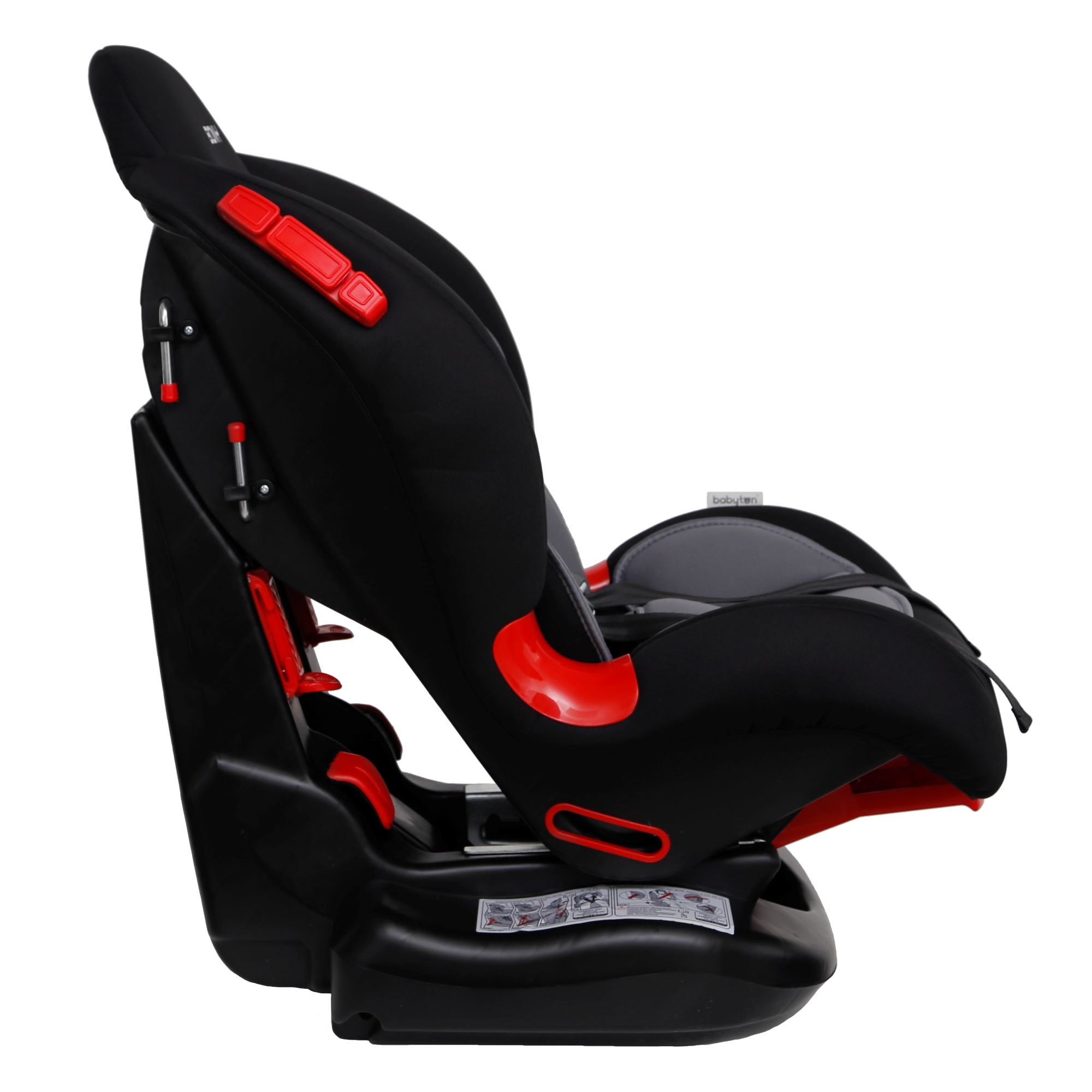 Автокресло Babyton Bony Black-Grey 1/2 (9-25 кг) - фото 16