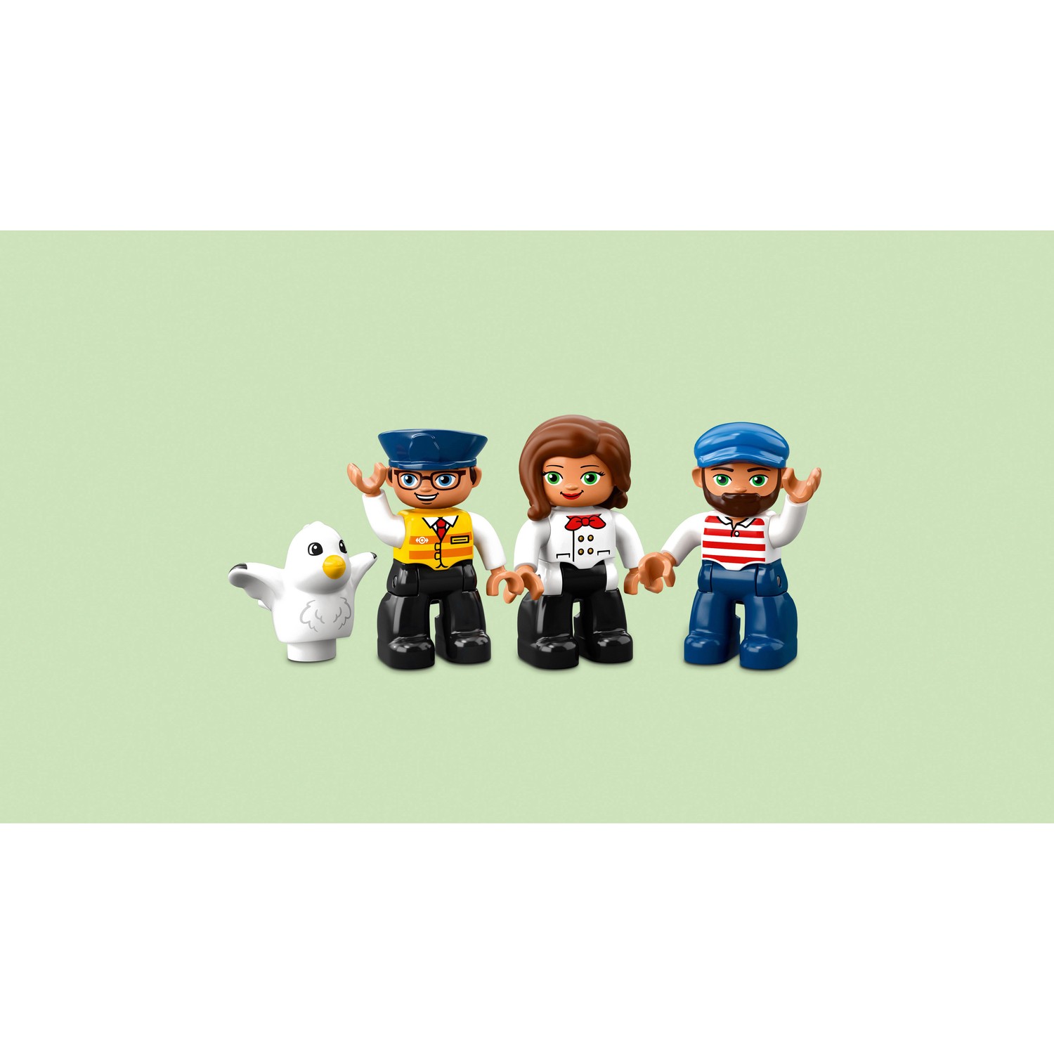 Конструктор LEGO DUPLO Town Грузовой поезд 105 дет. - фото 6