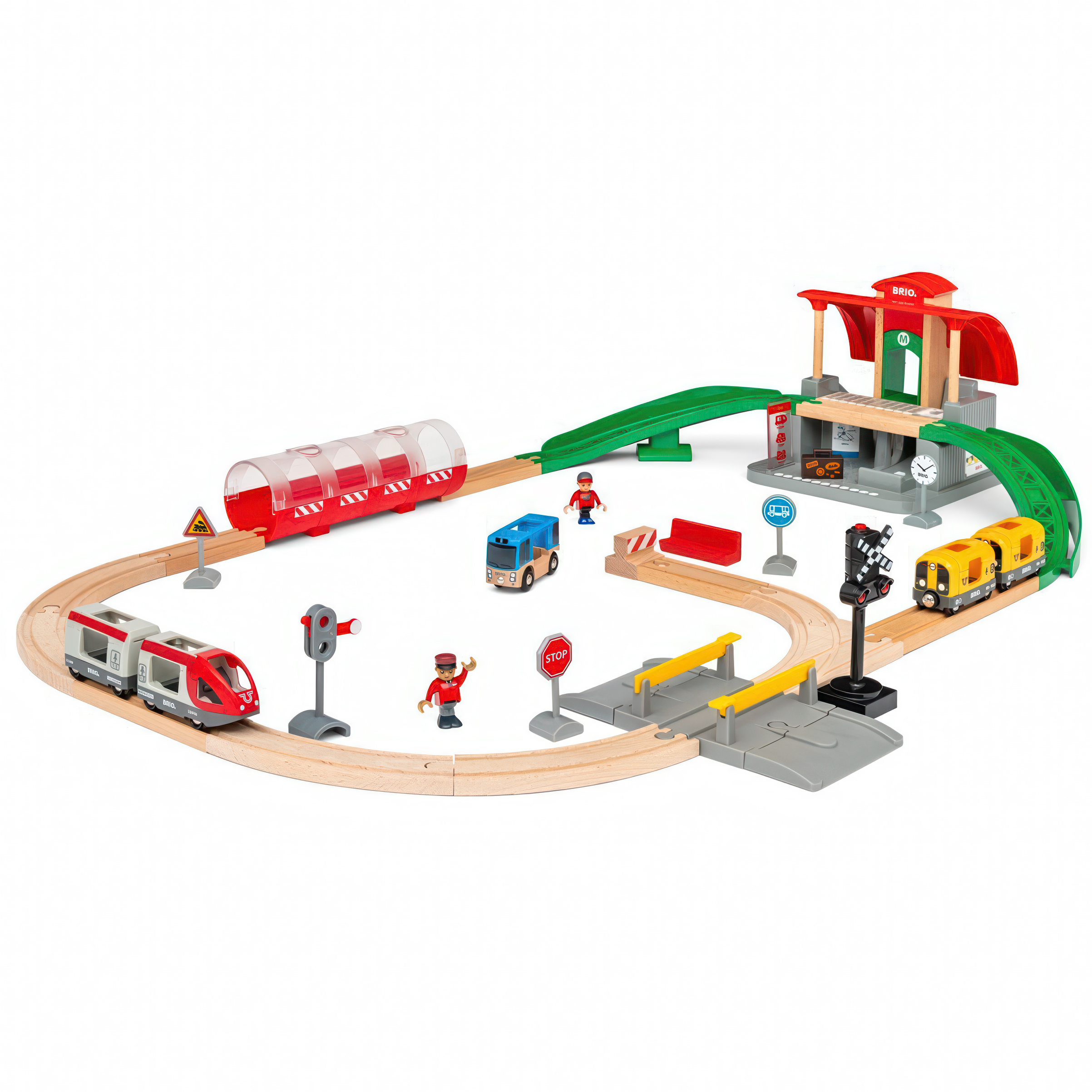 Набор железнодорожный Brio 105 см 33989 - фото 8