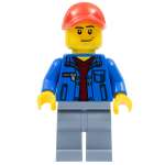 Фигурка LEGO Blue Jacket over