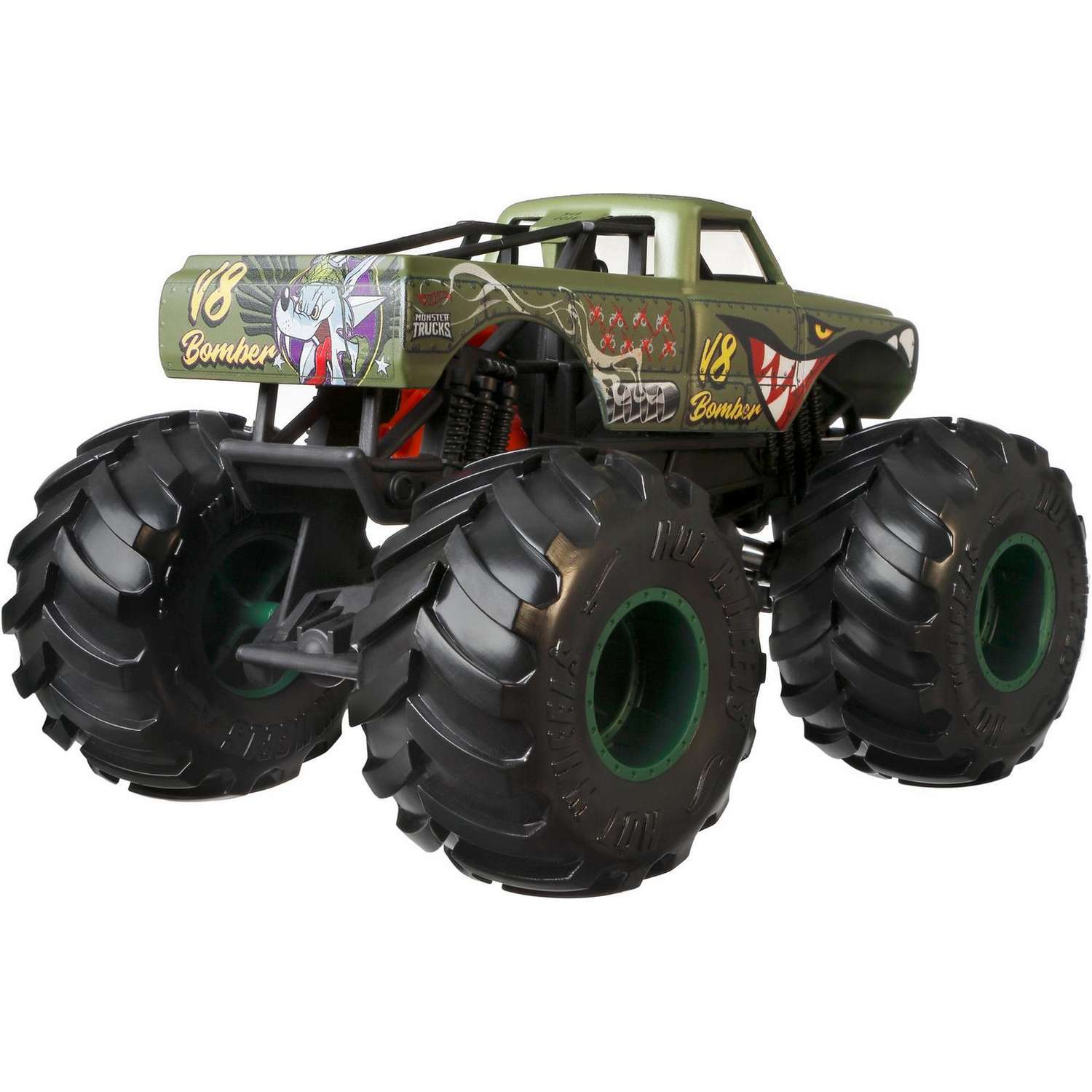 Автомобиль Hot Wheels Monster Tracks 1:24 FYJ83 - фото 4