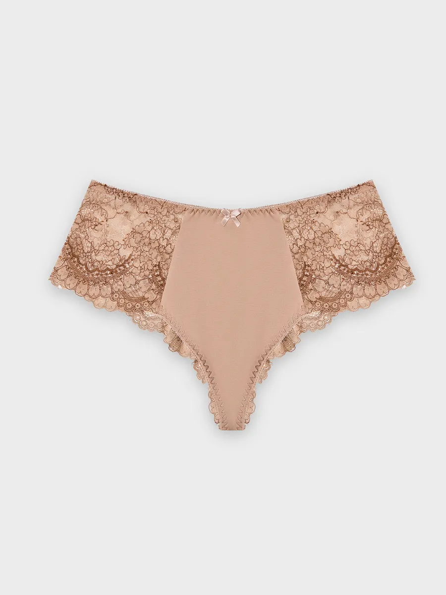 Трусы Mark Formelle (Марк Формэль) 412813/цветы на телесном - фото 8