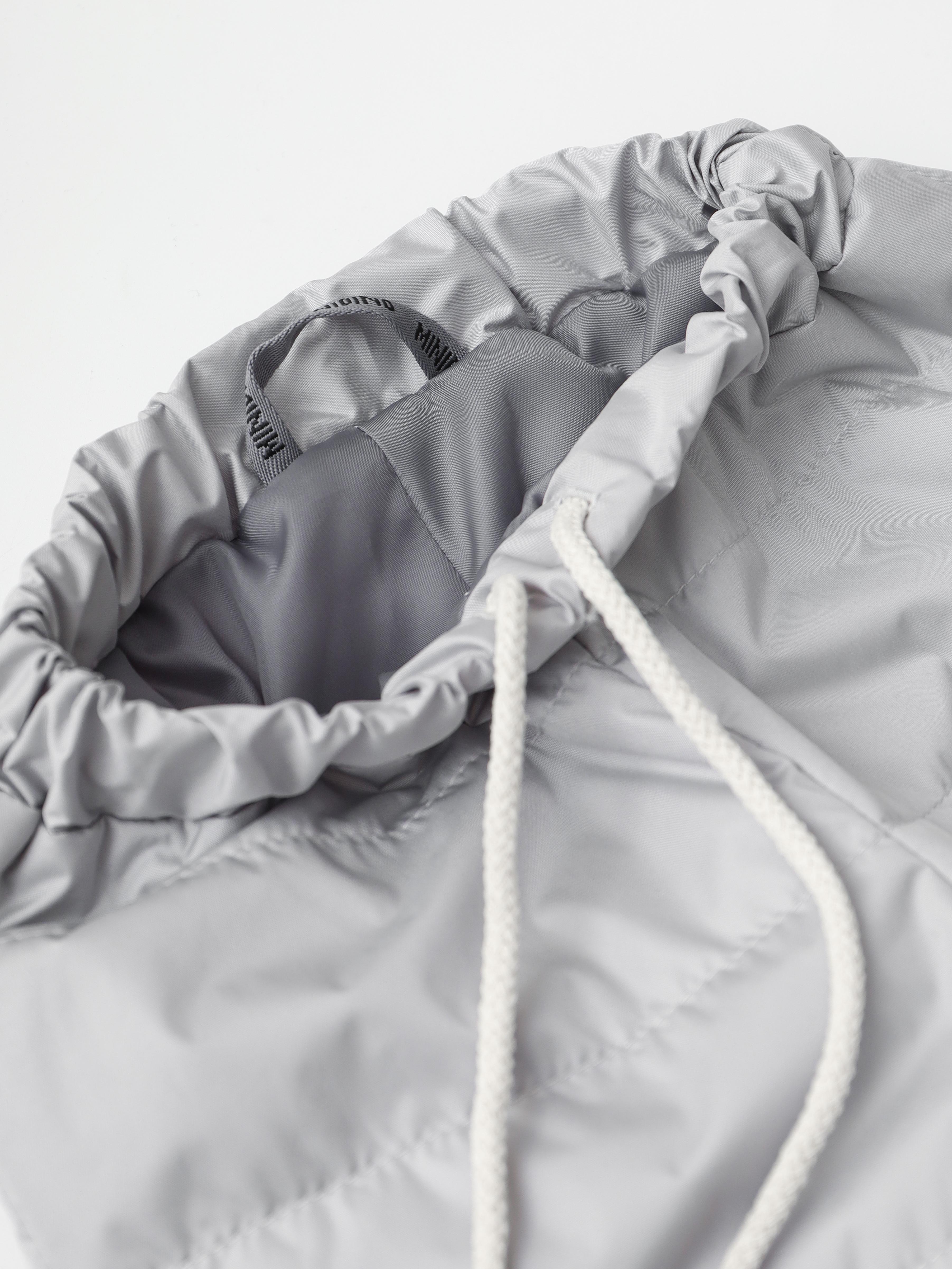 Брюки MINIDINO G-VO-Brk-102/0Брюки стеганые детские демисезонные светло-серый - фото 6