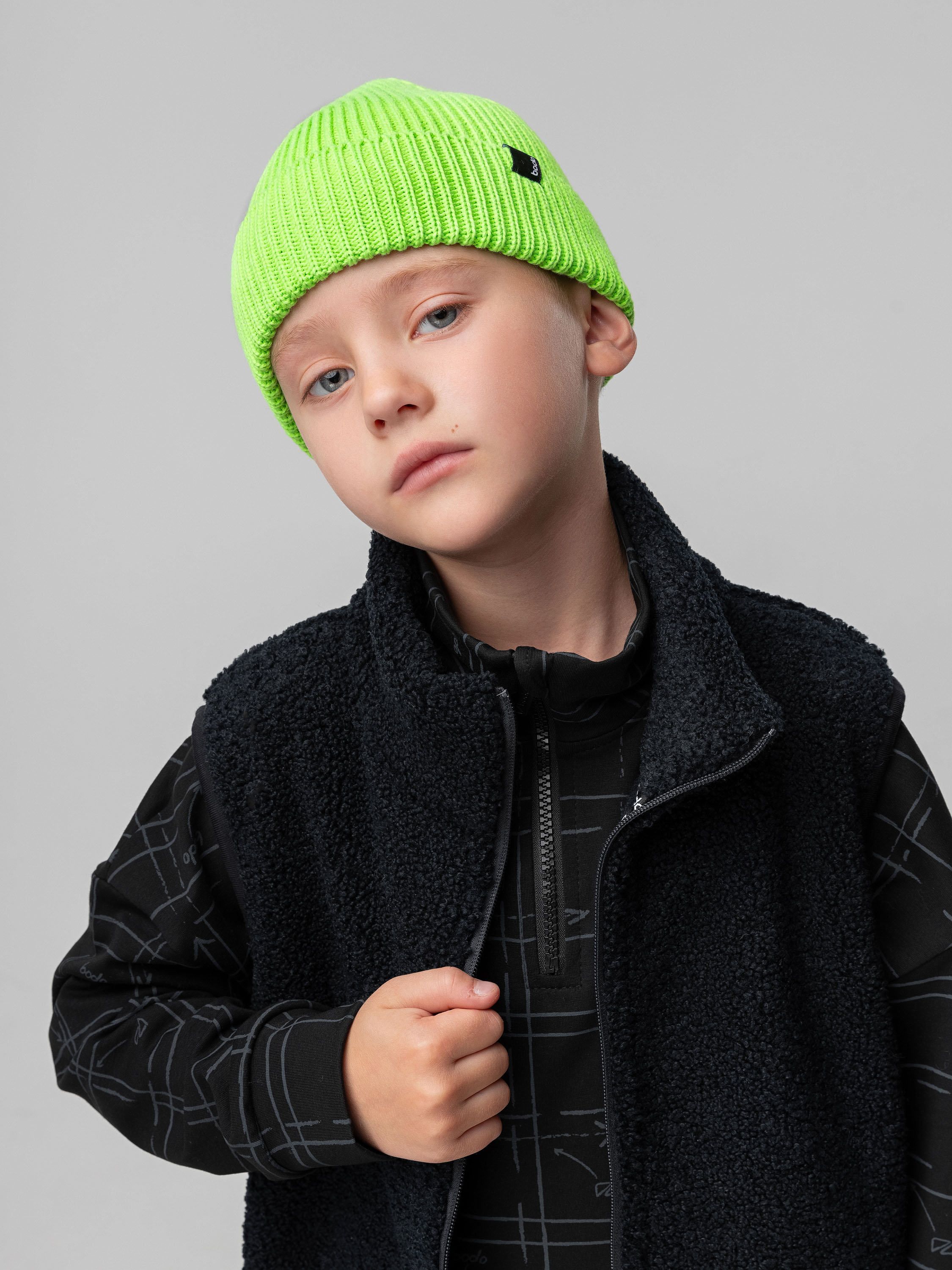 Шапка Bodo 10-403MU_салатовый - фото 1