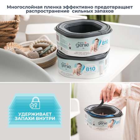 Сменная кассета Diaper Genie для использованных подгузников