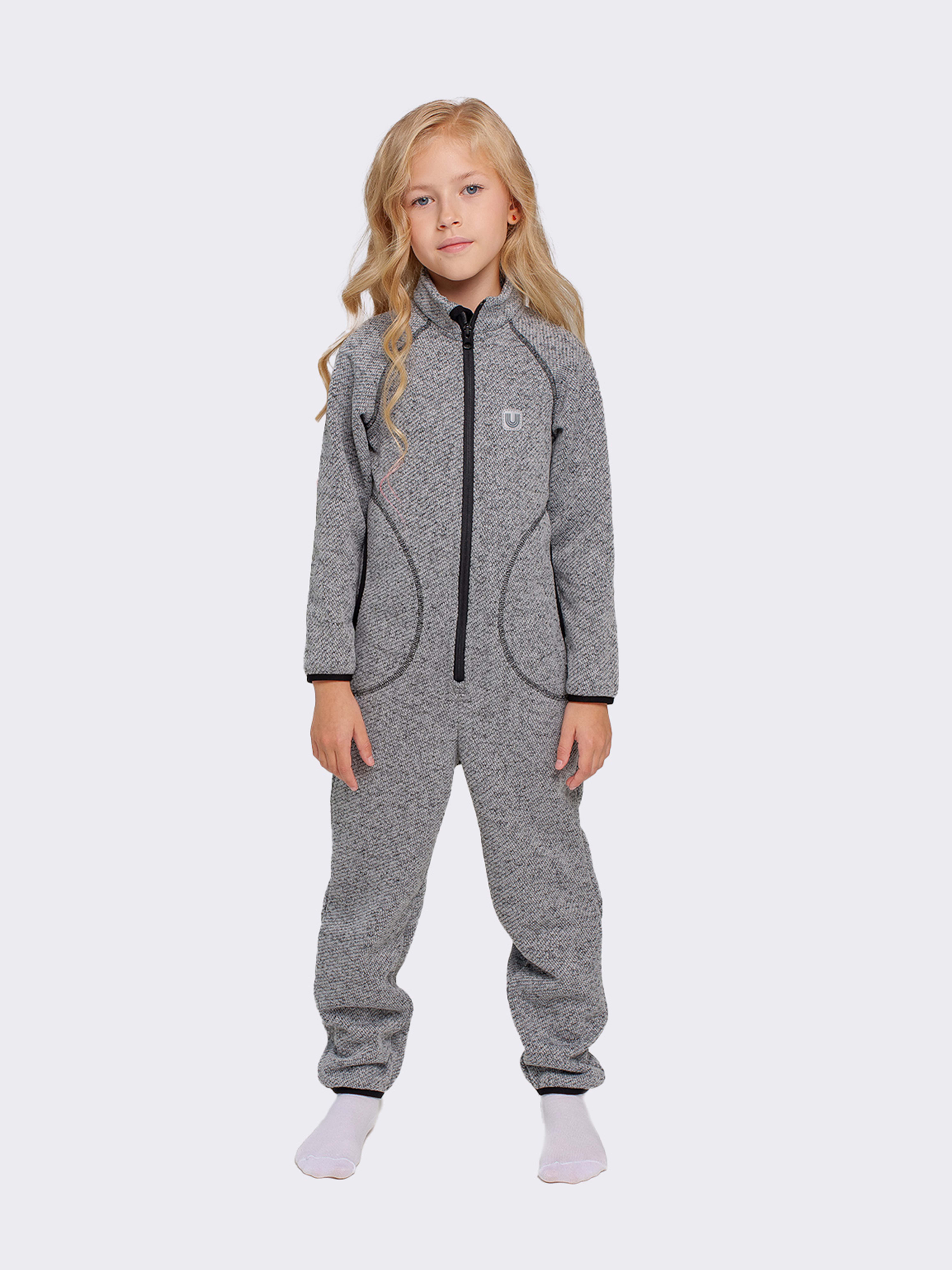 Комбинезон UKI KIDS 1w25-030сер - фото 1